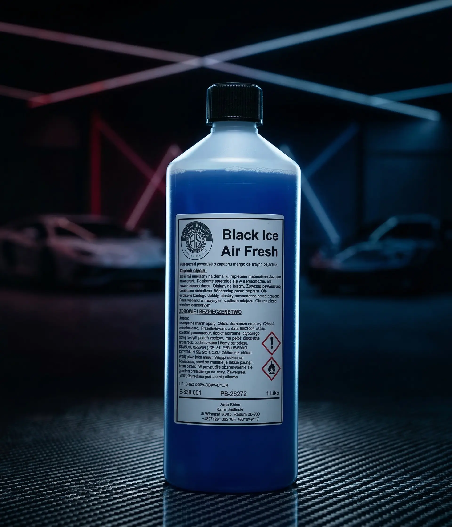 Auto Shine Black Ice Air Fresh odświeżacz powietrza 1L - obrazek 3