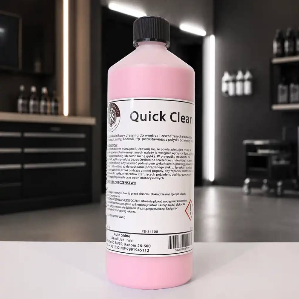 Auto Shine Quick Clean dressing do plastików