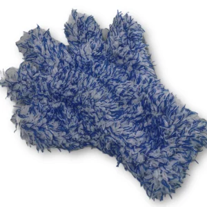 BLUE HORNET 5 PLUS MICROFIBER CAR WASH MITT.
