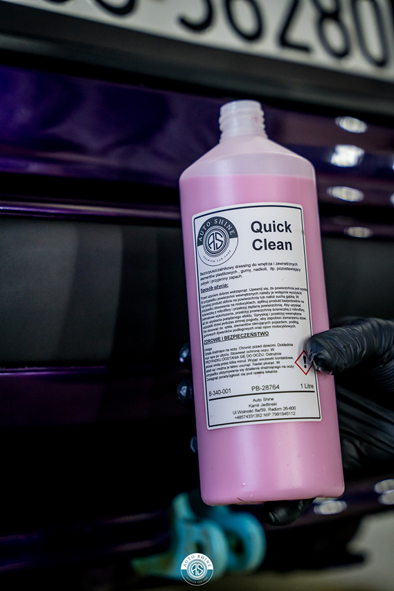 Auto Shine Quick Clean dressing do plastików - obrazek 3