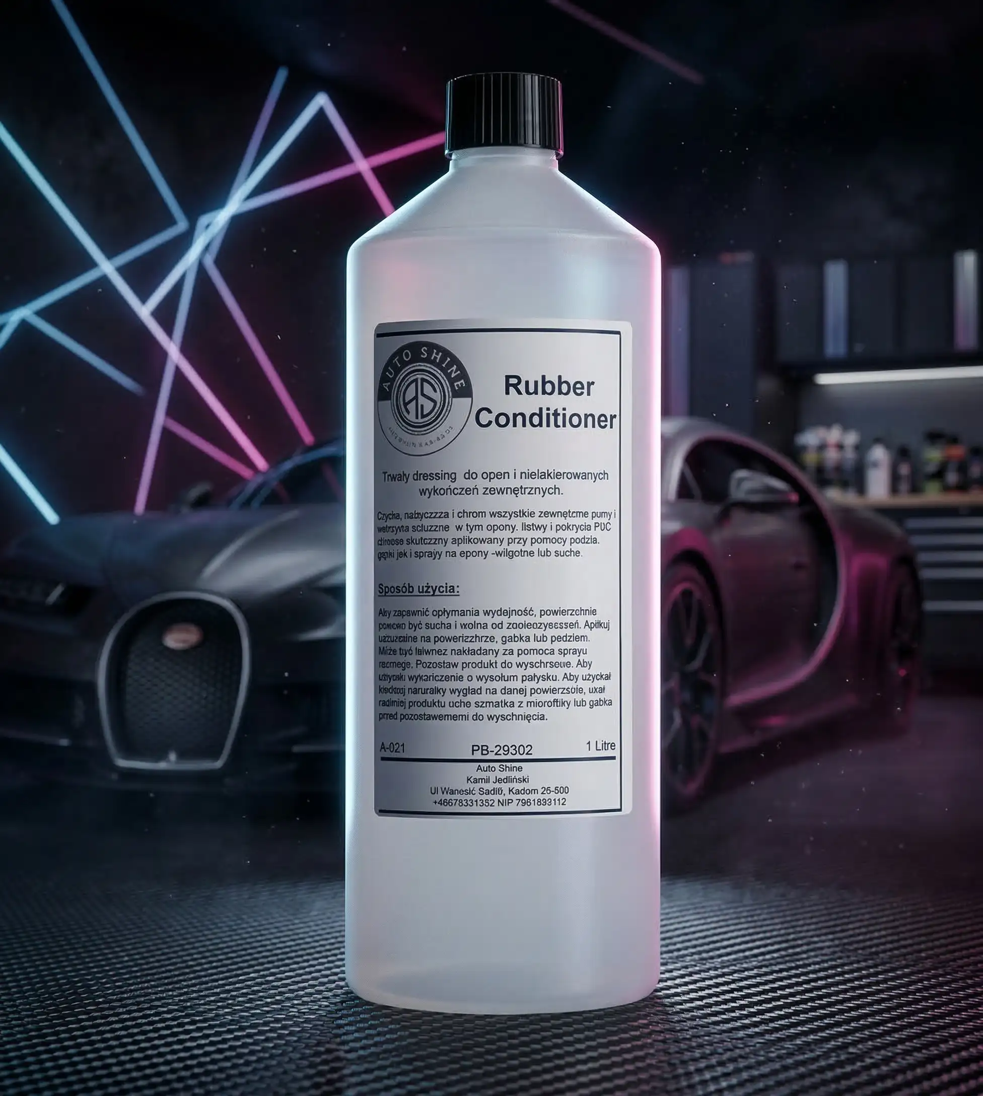 Auto Shine Rubber Conditioner płynny dressing do opon