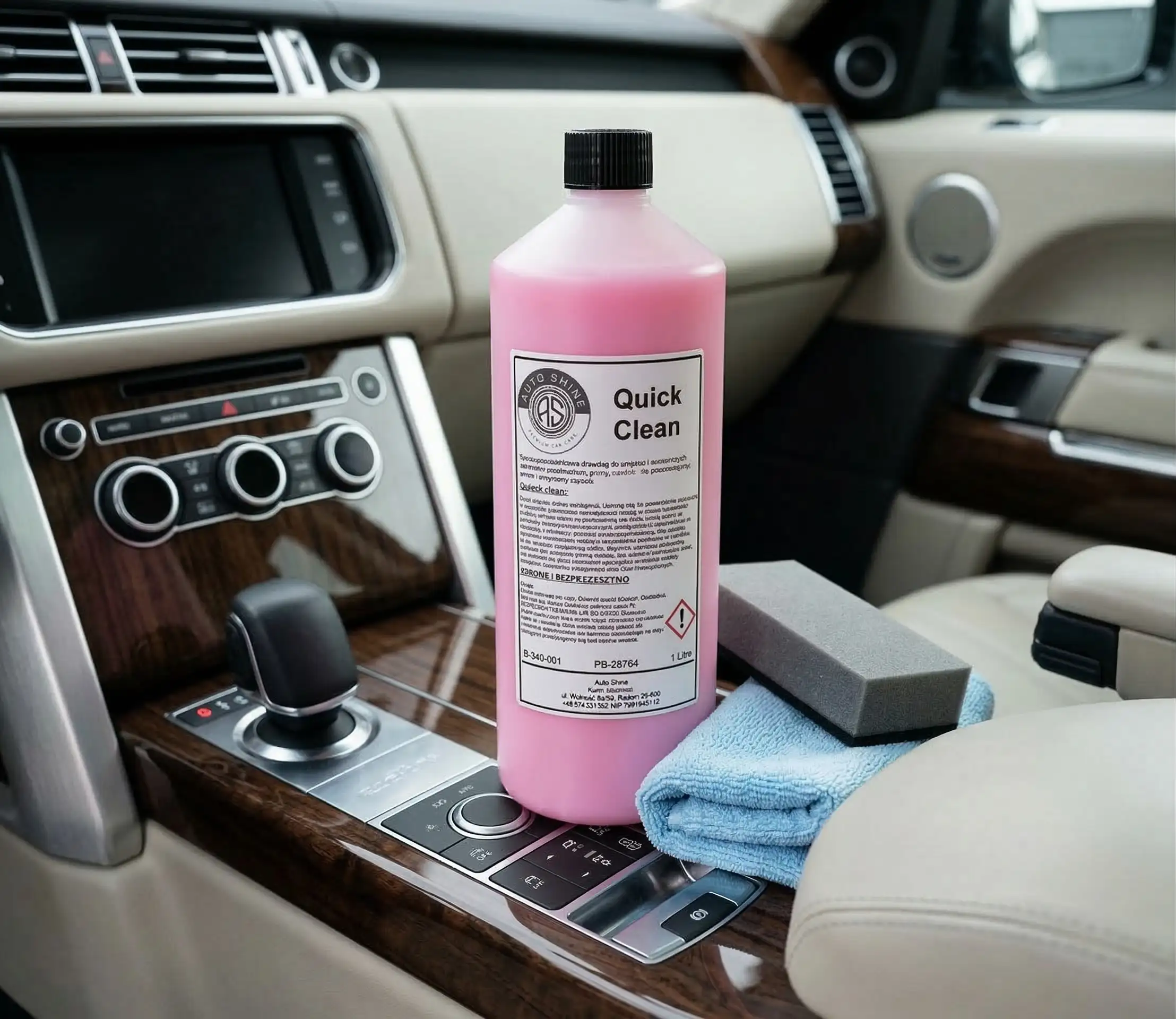 Auto Shine Quick Clean dressing do plastików