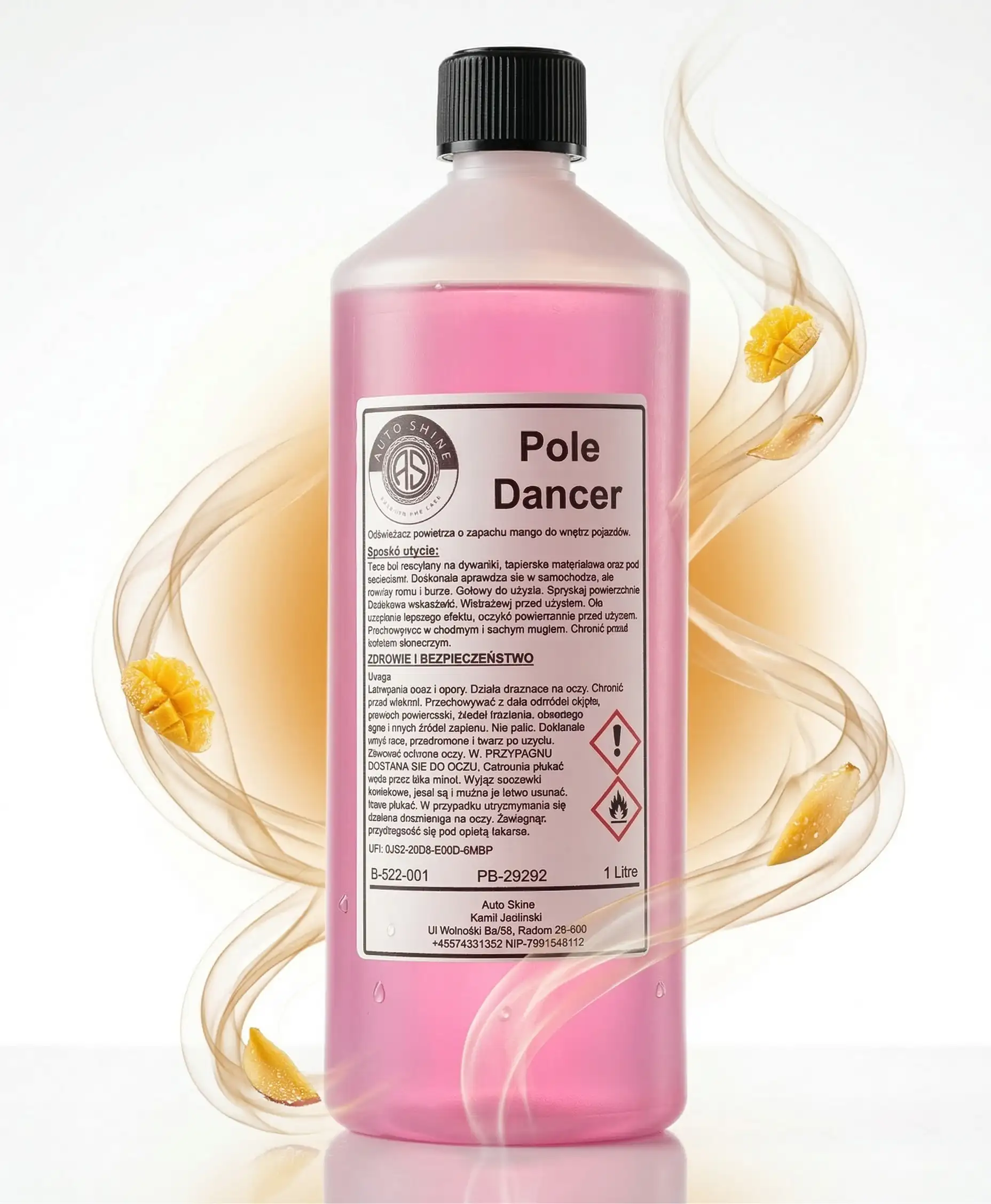 Auto Shine Pole Dancer Air Fresh odświeżacz powietrza 1L - obrazek 3