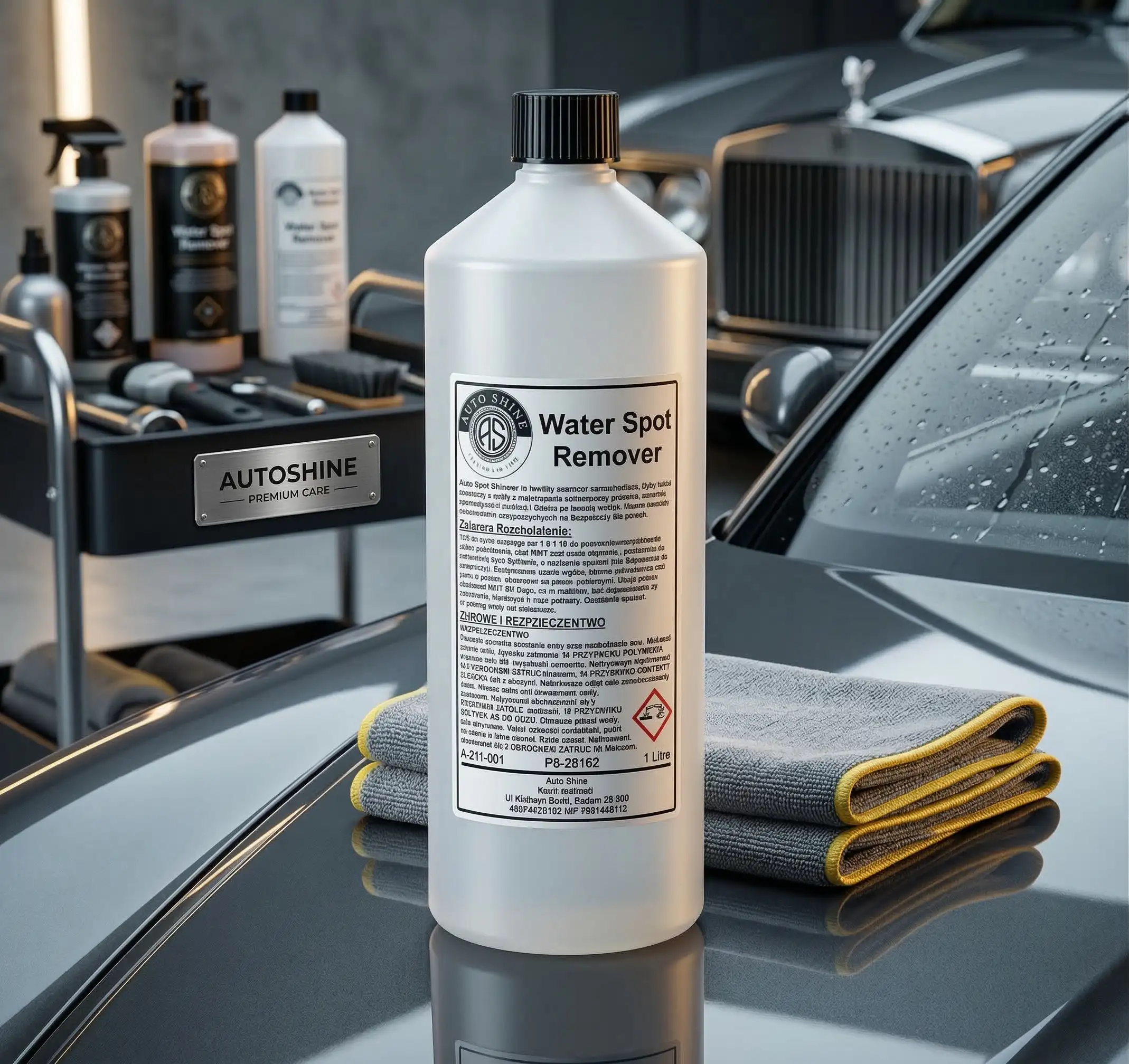 Auto Shine Water Spot Remover kwaśny środek do usuwania mineralnych zabrudzeń