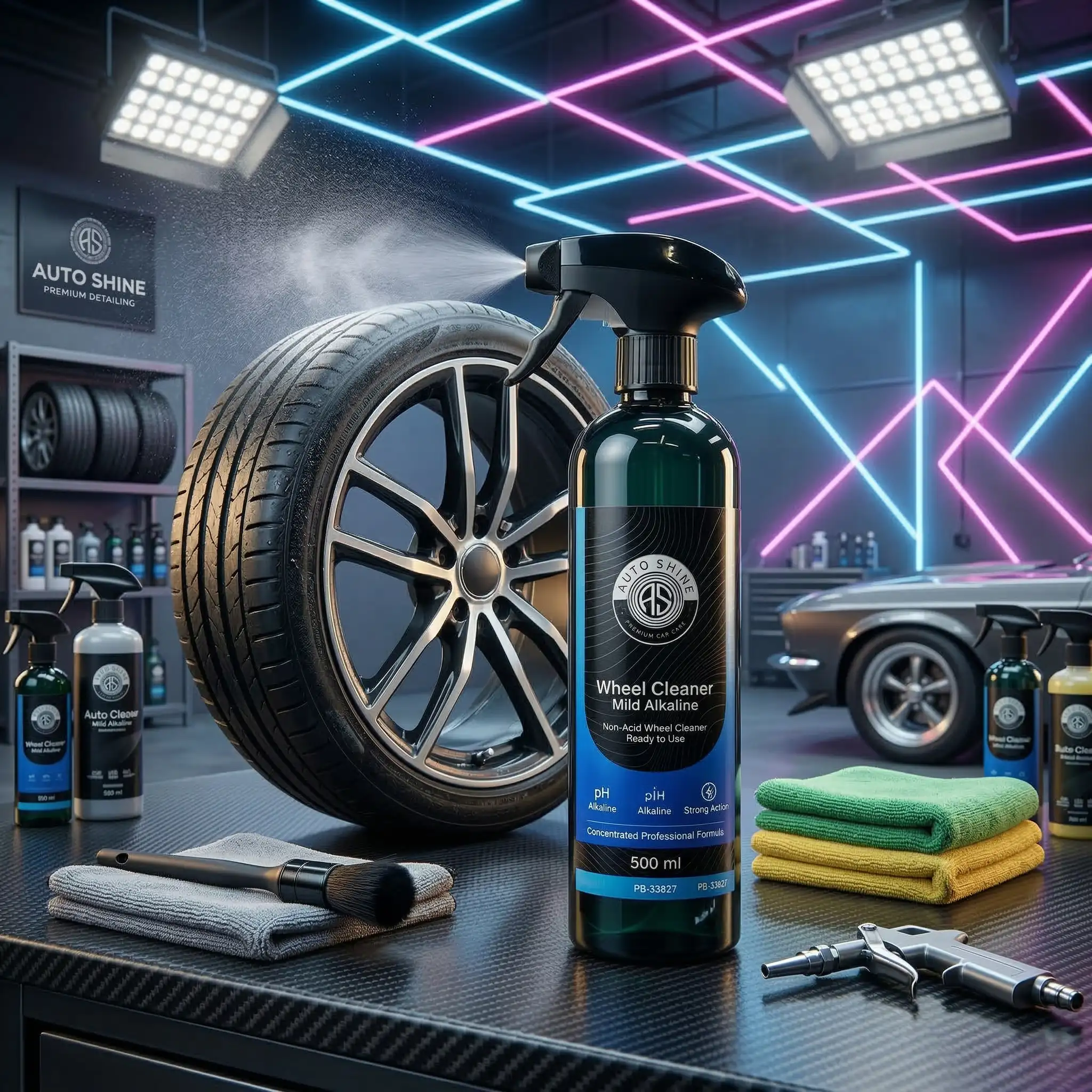 Auto Shine Wheel cleaner mild alkaline 500ml