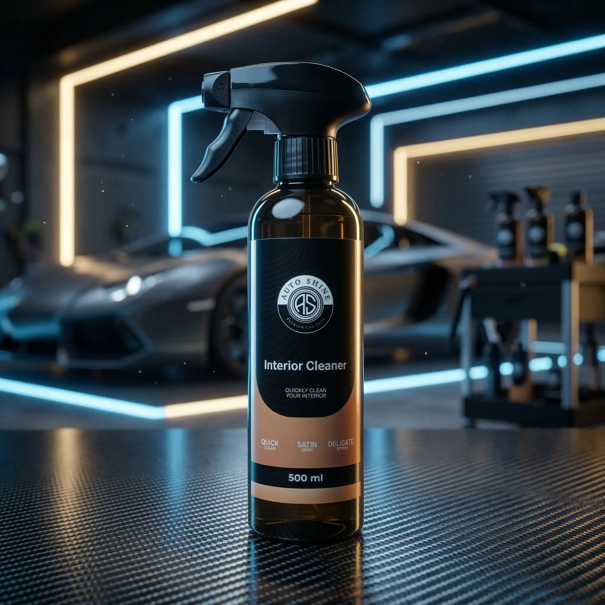 Auto Shine Interior Cleaner czyszczenie wnętrza 500ml