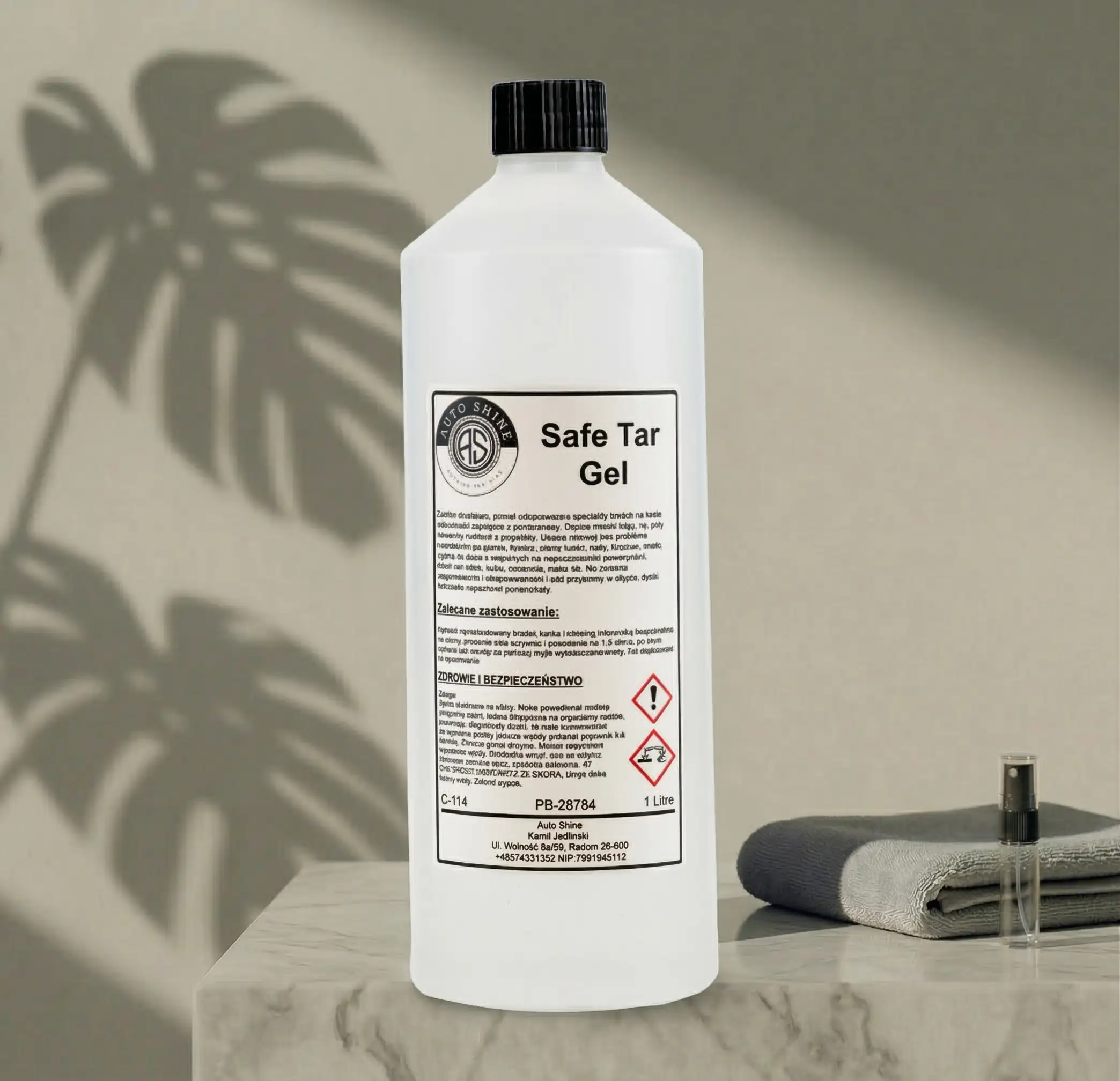 Auto Shine Safe Tar Gel środek do usuwania kleju i smoły