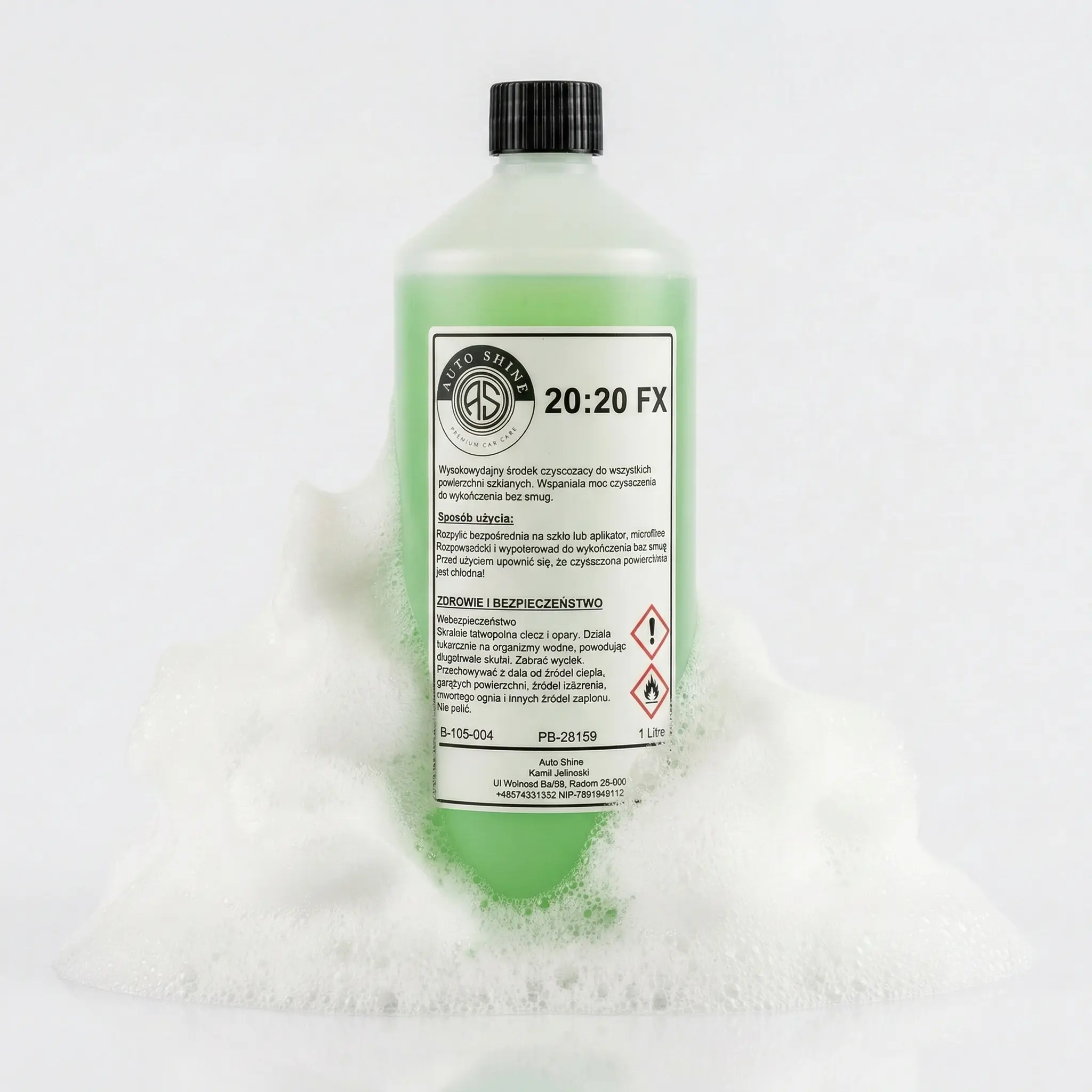 Auto Shine 20:20 FX hydrofobowy płyn do mycia szyb