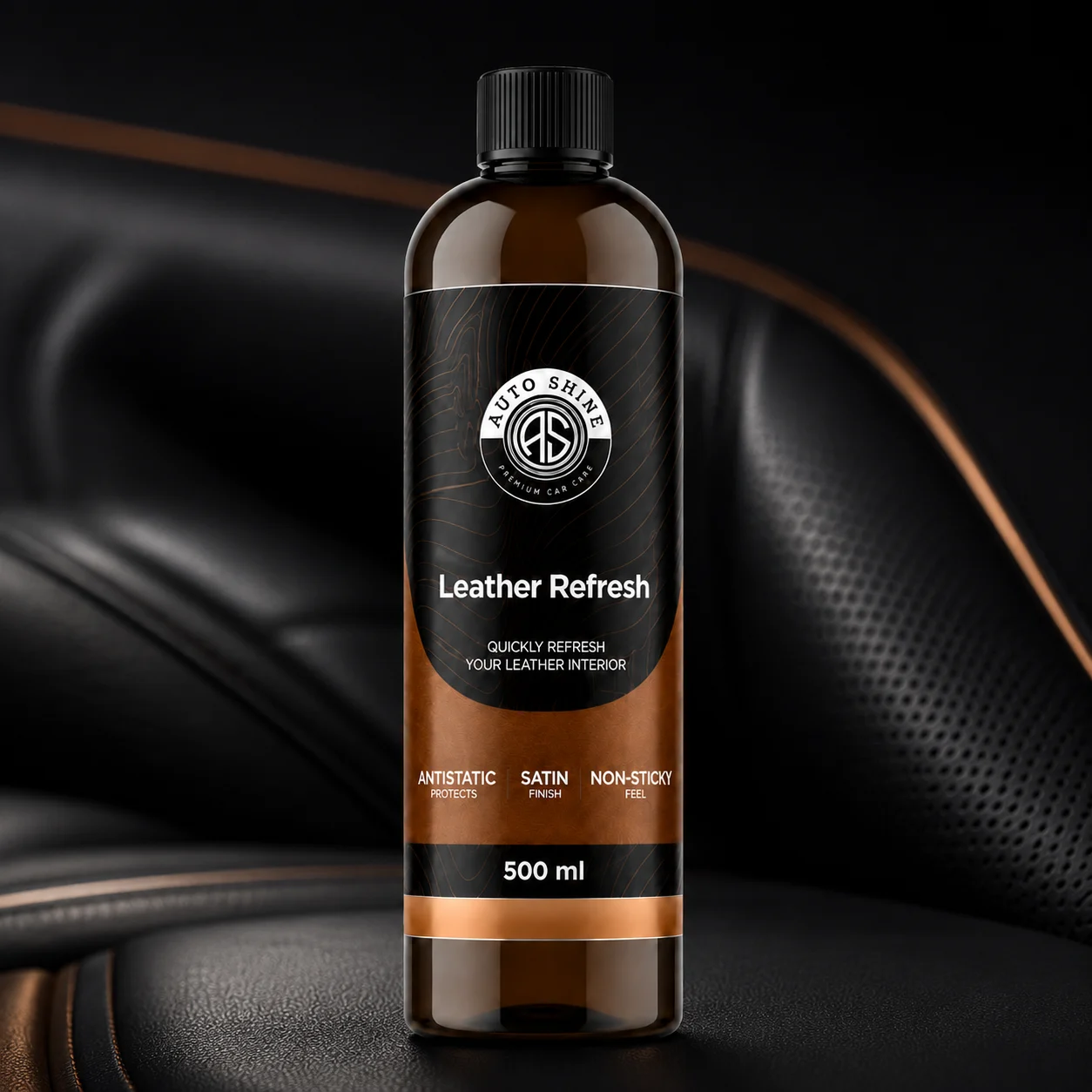 Auto Shine Leather Refresh – Czystość, Odżywienie, Matowe Wykończenie 500 ml - obrazek 4