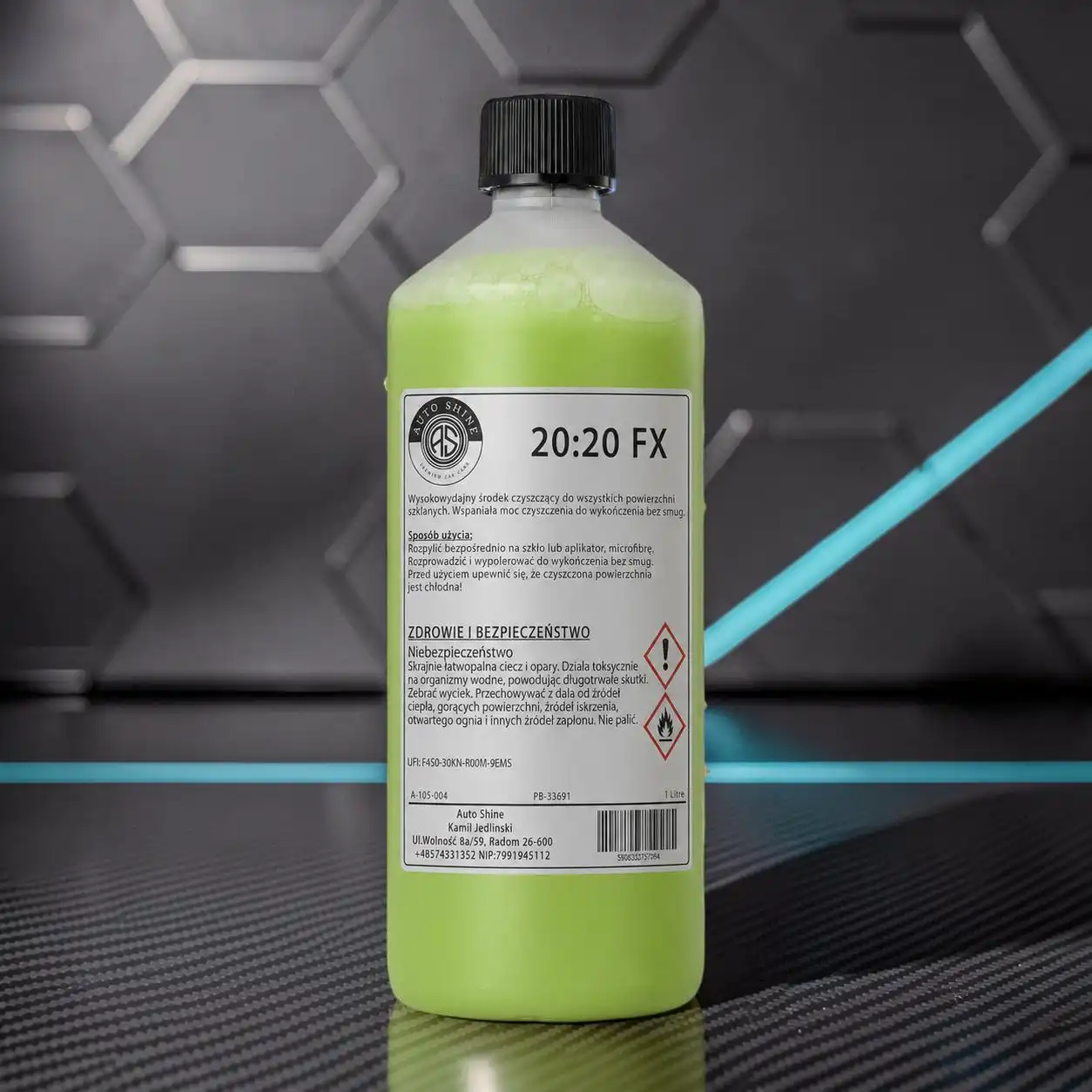 Auto Shine 20:20 FX hydrofobowy płyn do mycia szyb
