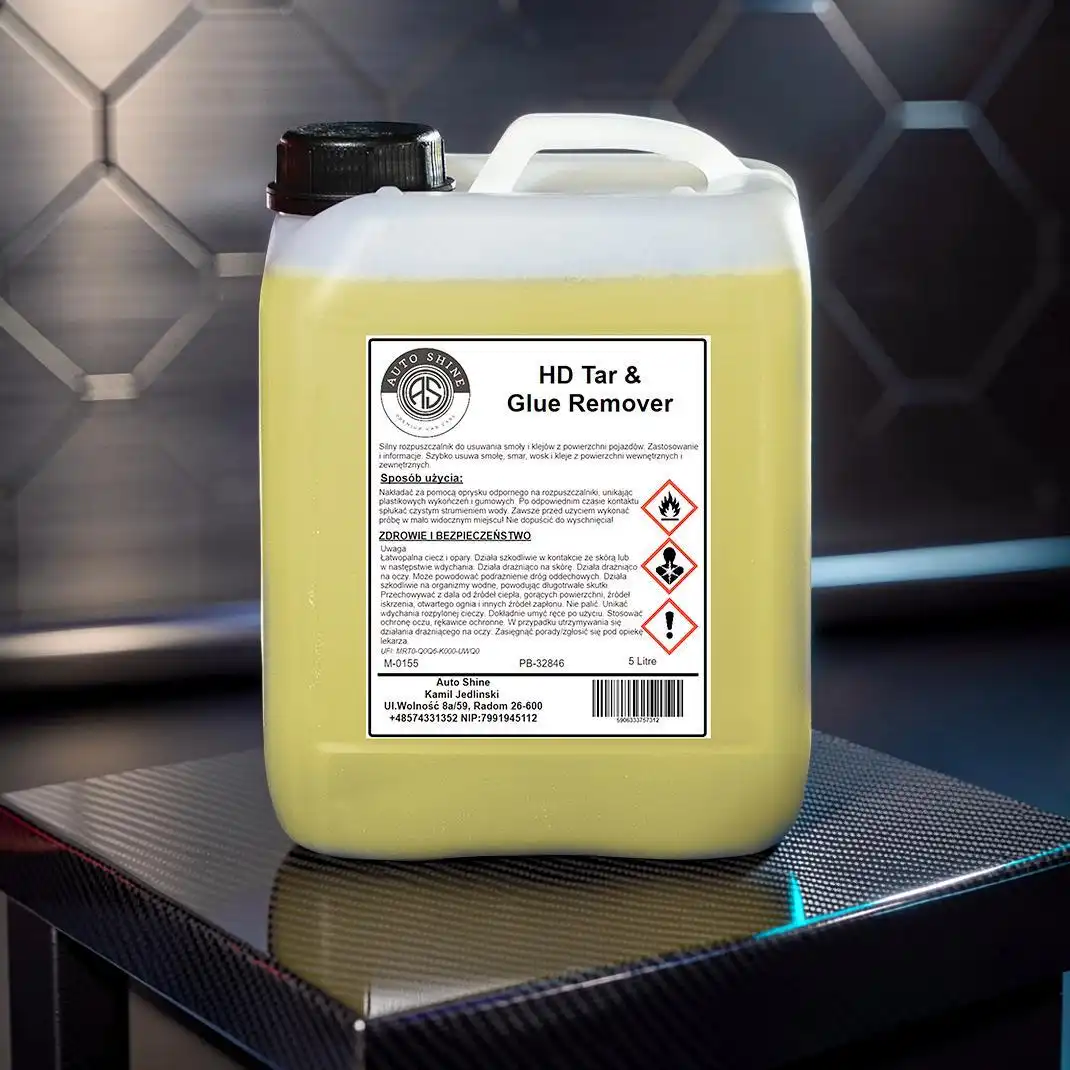 Auto Shine HD Tar & Glue Remover mocny środek do usuwania smoły i kleju 5L