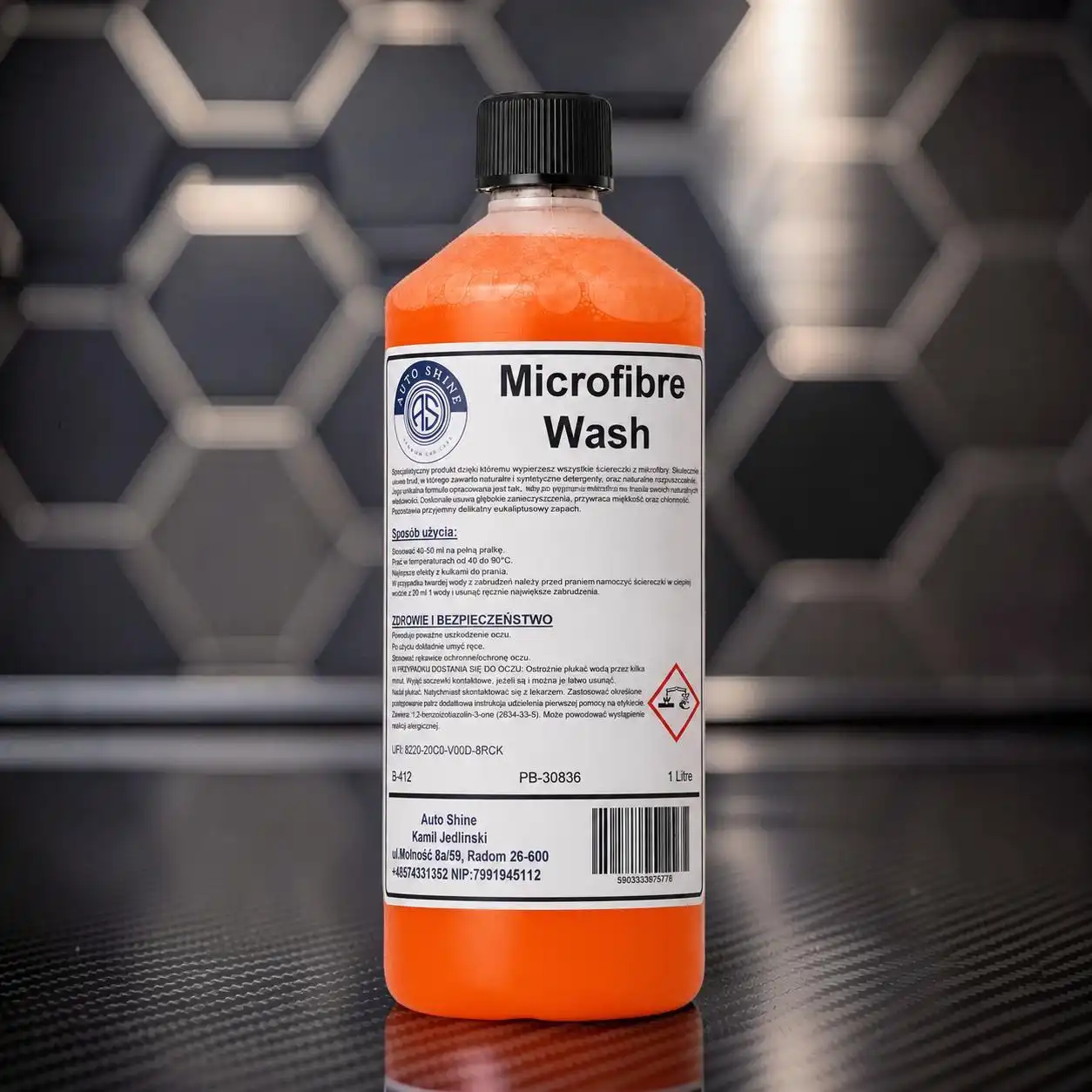 Auto Shine Microfibre Wash 1L