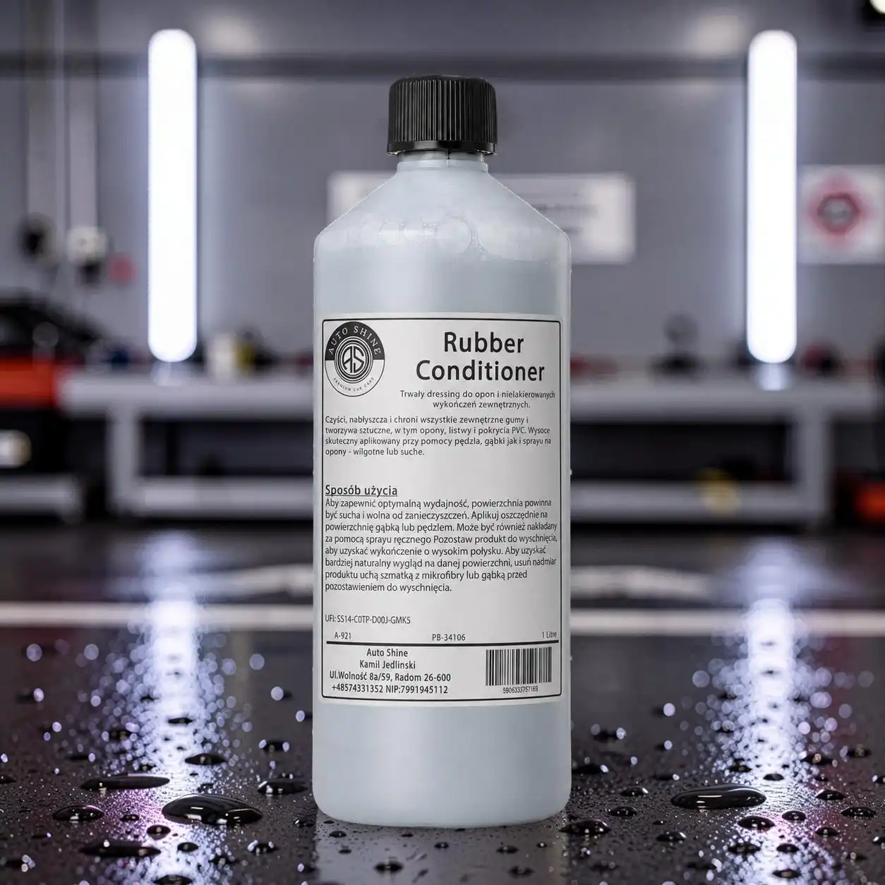 Auto Shine Rubber Conditioner płynny dressing do opon