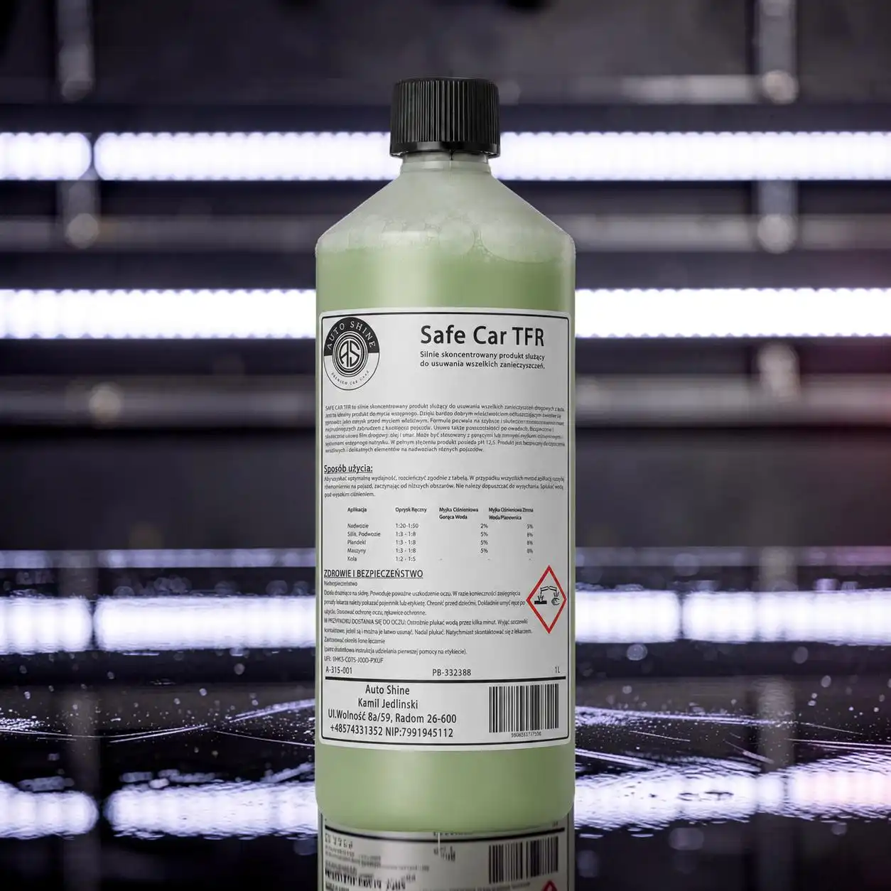 Safe Car TFR środek do usuwania zanieczyszczeń