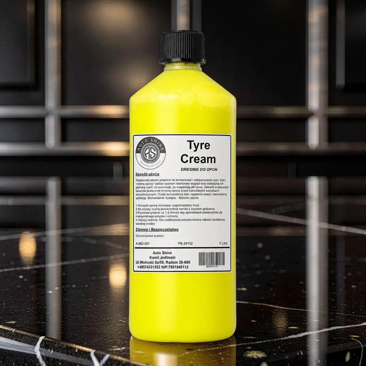 Auto Shine Tyre Cream żelowy dressing do opon