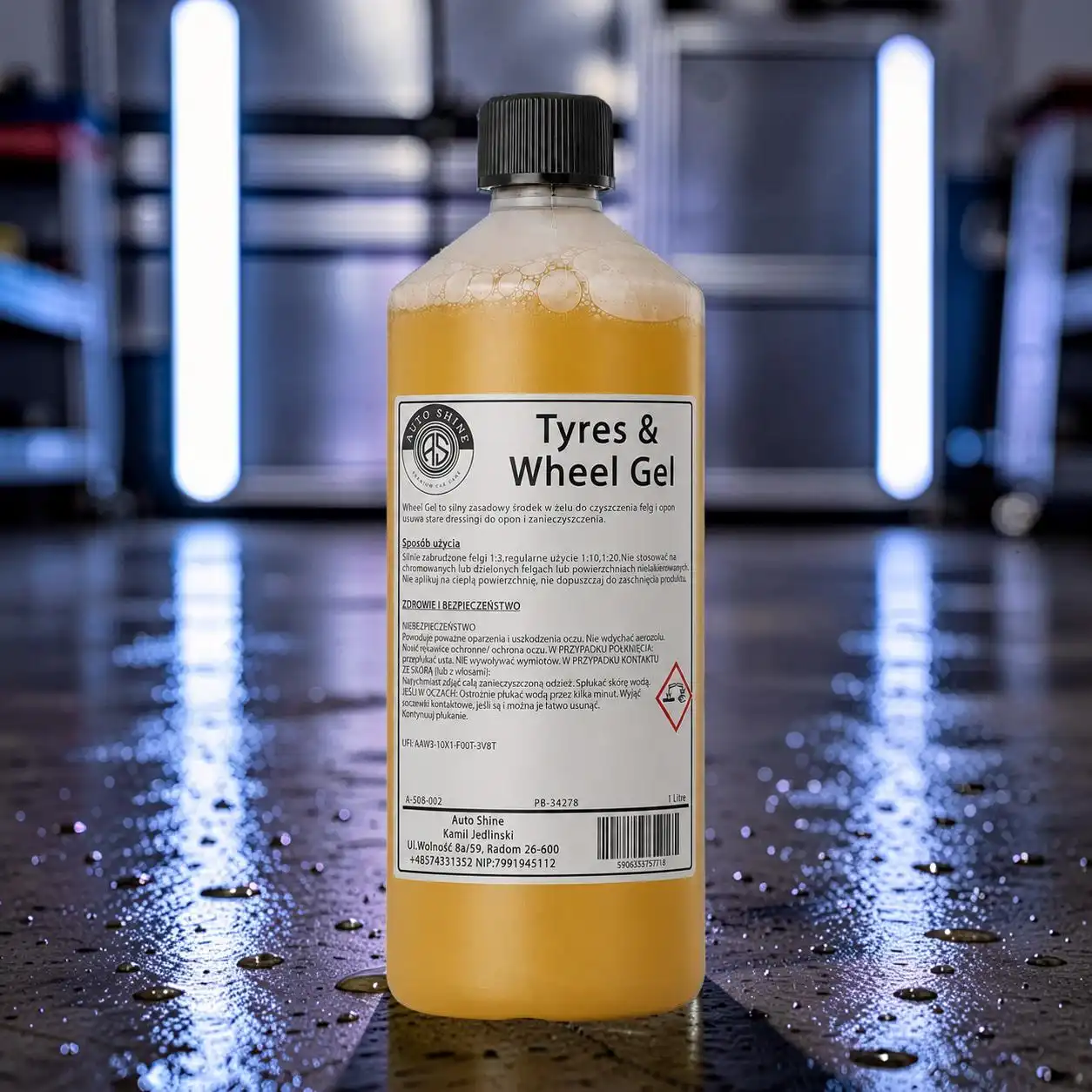 Auto Shine Tyres & Wheel Gel płyn do mycia felg i opon